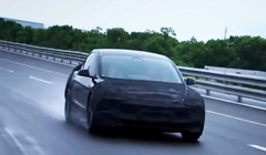 Nguyên mẫu Tesla Model3 chạy thử nghiệm. Ảnh: InsideEV