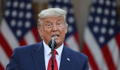 Tổng thống Trump đã mỉa mai chiến thắng của đối thủ trên tài khoản Twitter của mình.