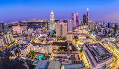 Giá nhà ở tại các khu trung tâm TP.HCM bắt đầu tăng.