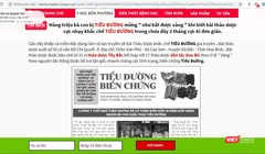 Một trong 4 trang web vi phạm quảng cáo bị Cục An toàn thực phẩm "tuýt còi".