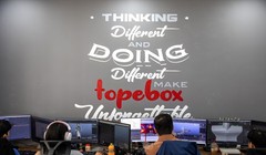 Văn phòng của Topebox ở TP Hồ Chí Minh (Ảnh: Bloomberg)