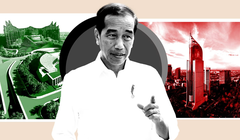 Tổng thống Indonesia Joko Widodo đặt ra những tham vọng lớn cho nền kinh tế nước nhà (Ảnh: FT)