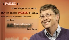 Bill Gates đang được gặp gỡ nên những thất bại bên trên tuyến đường phát triển thành tỉ phú