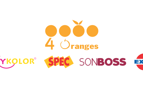 Tổng hợp các dòng sơn của 4 oranges chất lượng cao