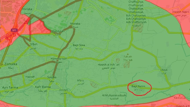 Quan đội Syria Tiến Hanh Cuộc Tấn Cong Vao đong Ghouta