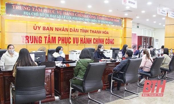 Trung tâm phục vụ hành chính công tỉnh Thanh Hóa
