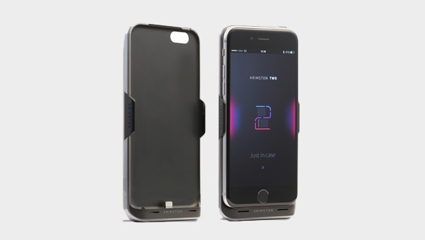 Krimston TWO - case tích hợp SIM phụ, có 3G, kiêm pin dự phòng dành cho iPhone
