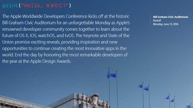 Apple công bố thời gian diễn ra Hội nghị WWDC rất "dí dỏm"