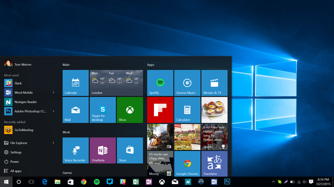Windows 10 Mobile chính thức hỗ trợ tablet màn hình 9 inch