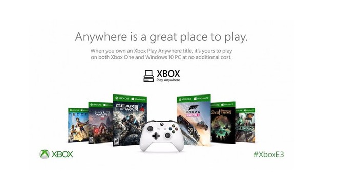 Xbox Play Anywhere: mua game 1 lần cho nhiều thiết bị