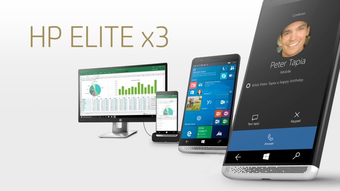 Rò rỉ giá bán smartphone cao cấp HP Elite x3