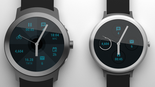 Bộ đôi smartwatch chạy Android Wear của Google