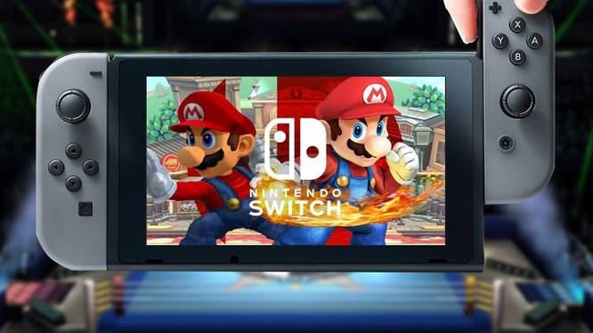 Máy chơi game Nintendo Switch trang bị RAM 4GB