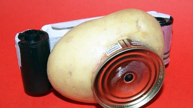 Biến củ khoai tây thành máy ảnh phim 35mm