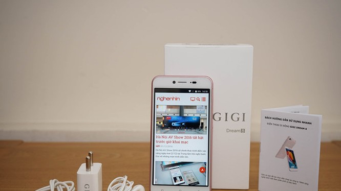 Trên tay smartphone lạ Gigi Dream 8 sắp lên kệ Việt giá 2 triệu