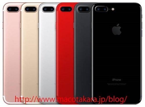 iPhone thế hệ mới được cho là sẽ mang tên iPhone 7S/7S Plus và có thêm tùy chọn màu đỏ.