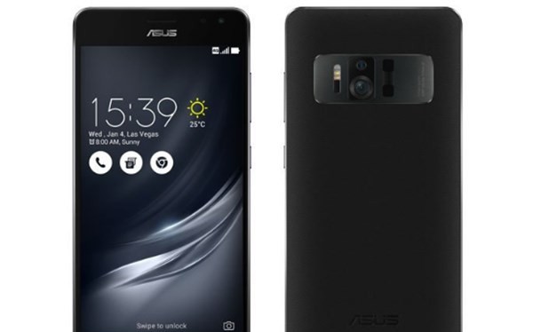 Hình ảnh được cho là của chiếc smartphone Asus ZenFone AR sắp ra mắt.