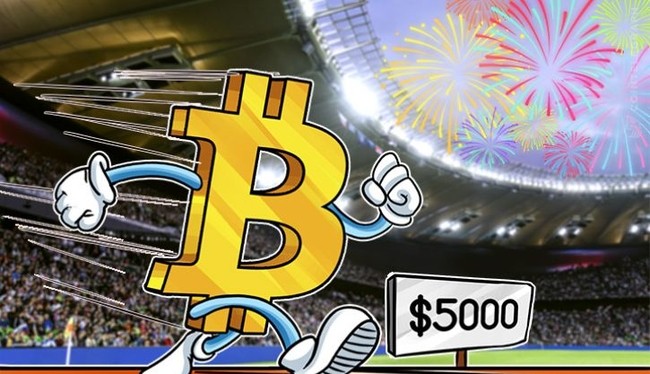 Vượt ngưỡng 5000 USD, giới hạn nào cho những kỷ lục vô tiền khoáng hậu của Bitcoin? (Ảnh:hocviendautu)