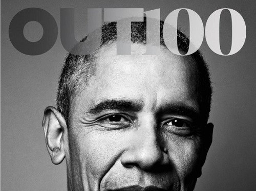 Ông Obama trên trang bìa tạp chí Out số mới nhất