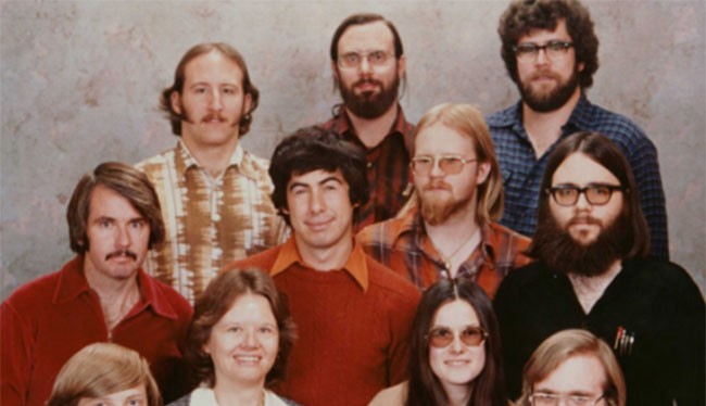 11 nhân viên đầu tiên của Microsoft. (Ảnh: Microsoft)