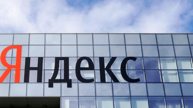 Logo của tập đoàn internet Yandex (Nga). Ảnh: Reuters