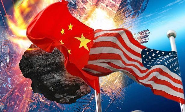 Cuộc chiến trên nhiều lĩnh vực giữa Hoa Kỳ và Trung Quốc. Ảnh: The Mirror