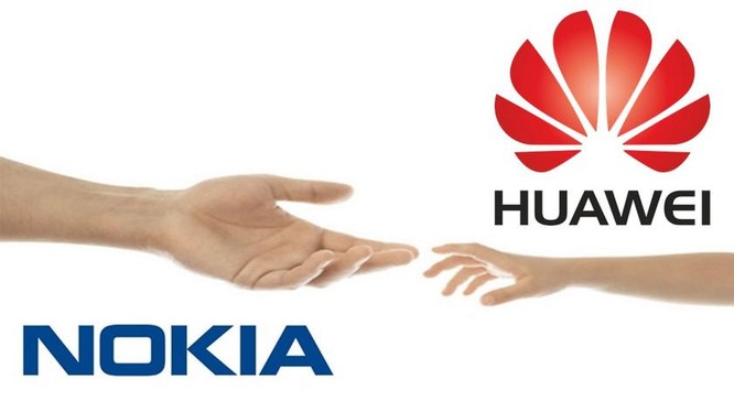 Nokia và Huawei trong cuộc chạy đua 5G. Ảnh: Gagadget