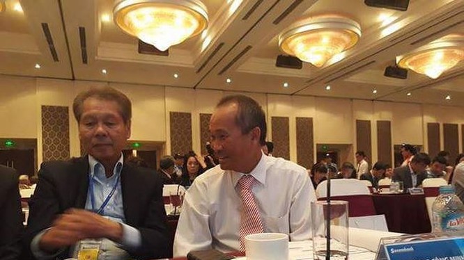 Ông Dương Công Minh tại ĐHĐCĐ Sacombank ngày 30/6/2017