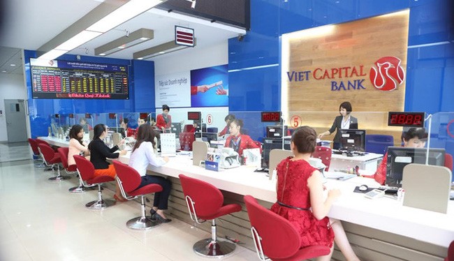 Phòng giao dịch của Ngân hàng Thương mại cổ phần Bản Việt (ảnh Phạm Duy)