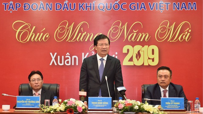 Phó Thủ tướng Trịnh Đình Dũng phát biểu tại buổi làm việc (Ảnh: VGP/Nhật Bắc)