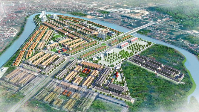 Phối cảnh Khu đô thị mới Mai Pha tại Lạng Sơn (Ảnh: Internet)