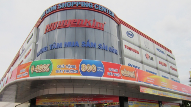 Chuỗi siêu thị điện máy Nguyễn Kim (Ảnh minh họa)