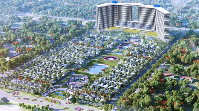 Phối cảnh dự án Prime – Prime Resort and Hotels do Công ty TNHH Đầu tư Cam Lâm làm chủ đầu tư