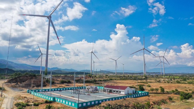 Trungnam Group vận hành thương mại dự án Điện gió số 5 - Ninh Thuận