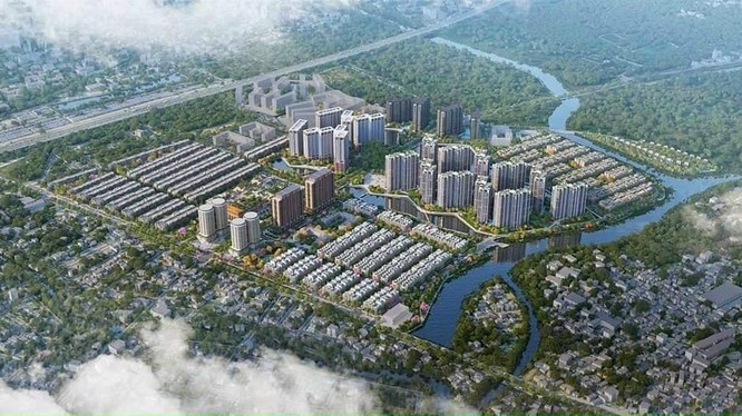 Phối cảnh ‘siêu dự án’ Sài Gòn Bình An (nay có tên thương mại là The Global City) do SDI Corp làm chủ đầu tư