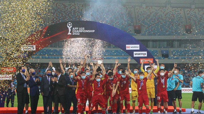 U23 Việt Nam lần đầu tiên lên ngôi vô địch giải U23 Đông Nam Á