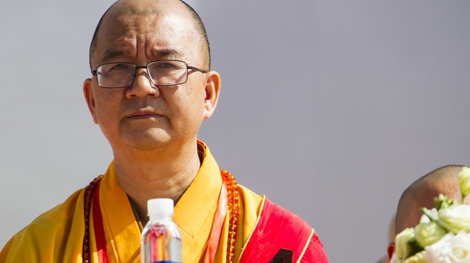 Pháp sư Thích Học Thành - người vừa bị Hội đồng trị sự Hiệp hội Phật giáo Trung Quốc bãi chức vì xâm hại tình dục các nữ đệ tử