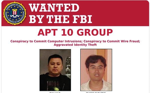 Hai công dân Trung Quốc bị Bộ Tư pháp khởi tố, FBI truy nã về tội xâm nhập mạng lấy cắp tài liệu cơ mật của Mỹ và 12 nước khác