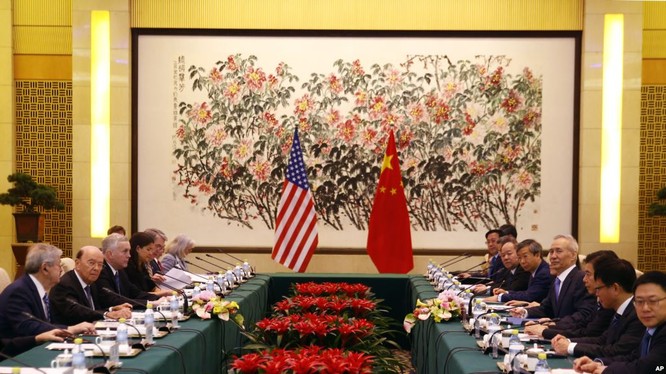 Cuộc đàm phán cấp cao lần này có thể sẽ quyết định việc liệu hai nước Mỹ - Trung có đạt được một hiệp nghị về mậu dịch trước ngày 1.3.2019 hay không?