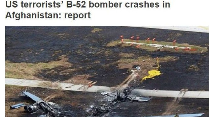 Thông tin về việc Taliban bắn hạ B-52 của Mỹ trên truyền thông quốc tế 