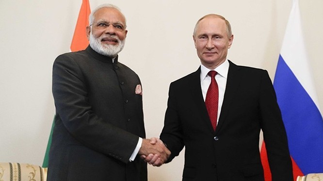 Thủ tướng Ấn Độ Narendra Modi bắt đầu chuyến thăm Nga từ 4/9, một nội dung quan trọng là bàn về hợp tác quân sự giữa hai nước. Ảnh: Sputnik
