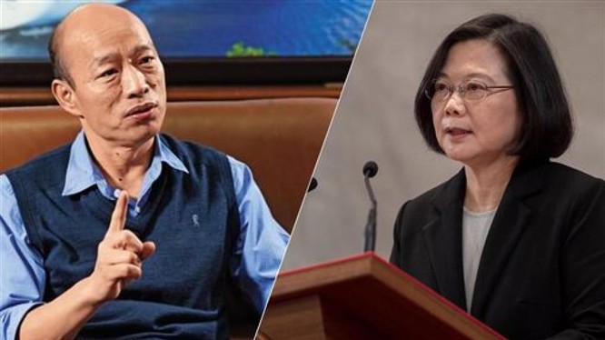 Cuộc bầu cử Tổng thống Đài Loan diễn ra ngày 11/1/2020 tới sẽ là cuộc ganh đua giữa hai ứng cử viên Hàn Quốc Du của Quốc Dân Đảng và Thái Anh Văn của Đảng Dân chủ Tiến bộ.