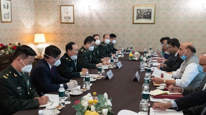 Cuộc hội đàm của hai Bộ trưởng Quốc phòng Trung - Ấn đã diễn ra tại Moscow về vấn đề tranh chấp biên giới hôm 5/9 nhưng không đạt kết quả (Ảnh: Đa Chiều).