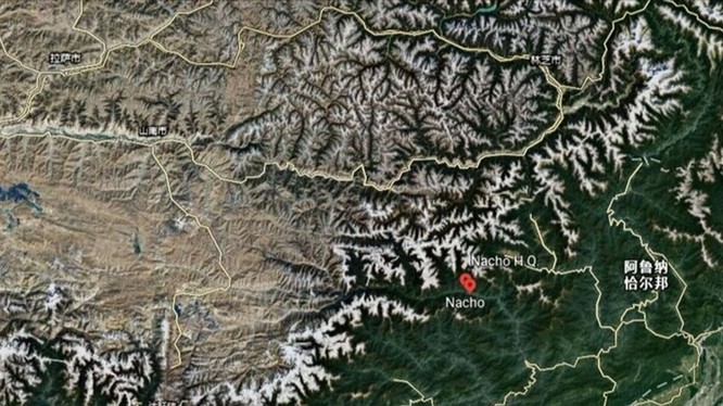 Khu vực biên giới bang Arunachan Pradesh, Ấn Độ mà Trung Quốc gọi là "Tạng Nam". nơi phía Ấn Độ nói PLA đã bắt cóc 5 người dân của họ (Ảnh: Đa Chiều).
