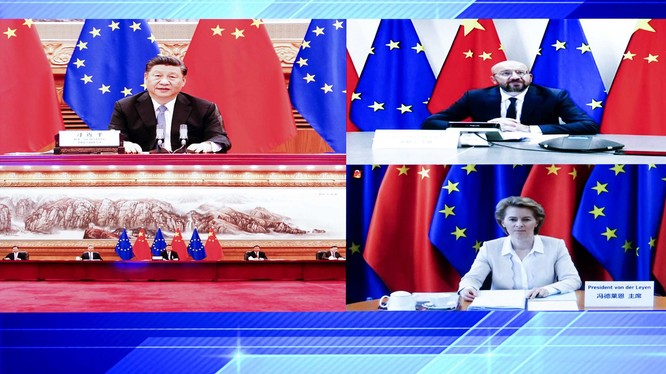 Hội nghị thượng đỉnh Trung Quốc – châu Âu hôm 14/9 đã làm nổi bật những bất đồng lớn giữa hai bên về các vấn đề thương mại, khí hậu, Hong Kong, Đài Loan, Tân Cương và dịch bệnh (Ảnh: ucpnz).