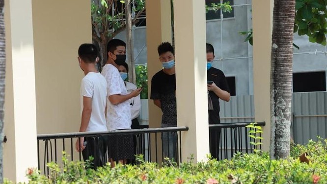Hai mươi người Trung Quốc bị nhiễm COVID-19 đang điều trị tại bệnh viện tỉnh Kandal (Ảnh: TBCPC-TQ).