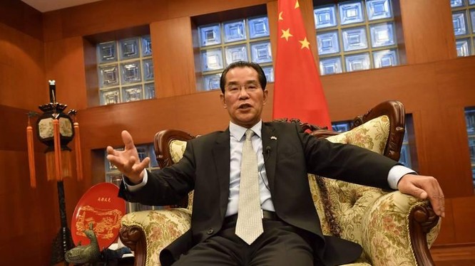 Đại sứ Trung Quốc Quế Tùng Hữu, người bị các đảng đối lập Thụy Điển yêu cầu chính phủ trục xuất (Ảnh: CNA).