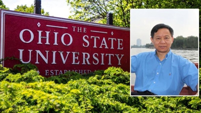Ông Trịnh Tụng Quốc, Giáo sư Đại học bang Ohio vừa bị tòa án Mỹ kết án tù giam 37 tháng (Ảnh: Singtao).