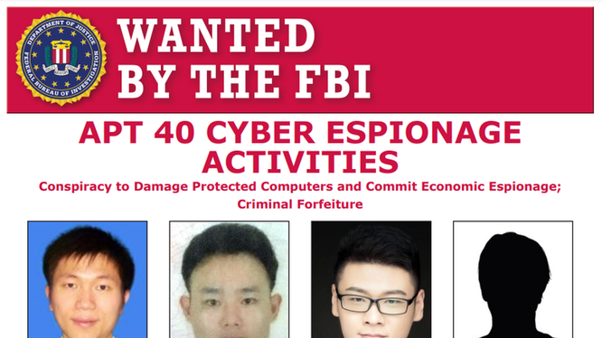 4 tin công dân Trung Quốc bị FBI truy nã, Bộ Tư pháp Mỹ khởi tố (Ảnh: Đông Phương).