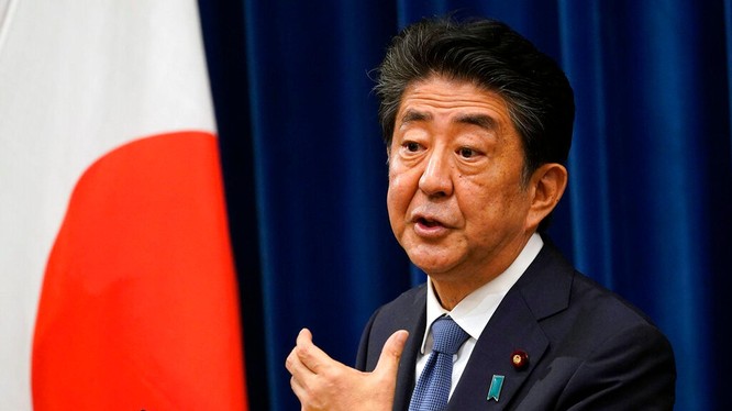 Cựu Thủ tướng Nhật Shinzo Abe: Nhật Bản và Mỹ sẽ không khoanh tay đứng nhìn cuộc tấn công vũ trang của Trung Quốc nhằm vào Đài Loan (Ảnh: Dwnews).